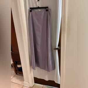 Jessica McClintock bridal purple a line maxi skirt size 12